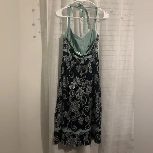 Ann Taylor LOFT Floral Halter Dress - Picture 3 of 4